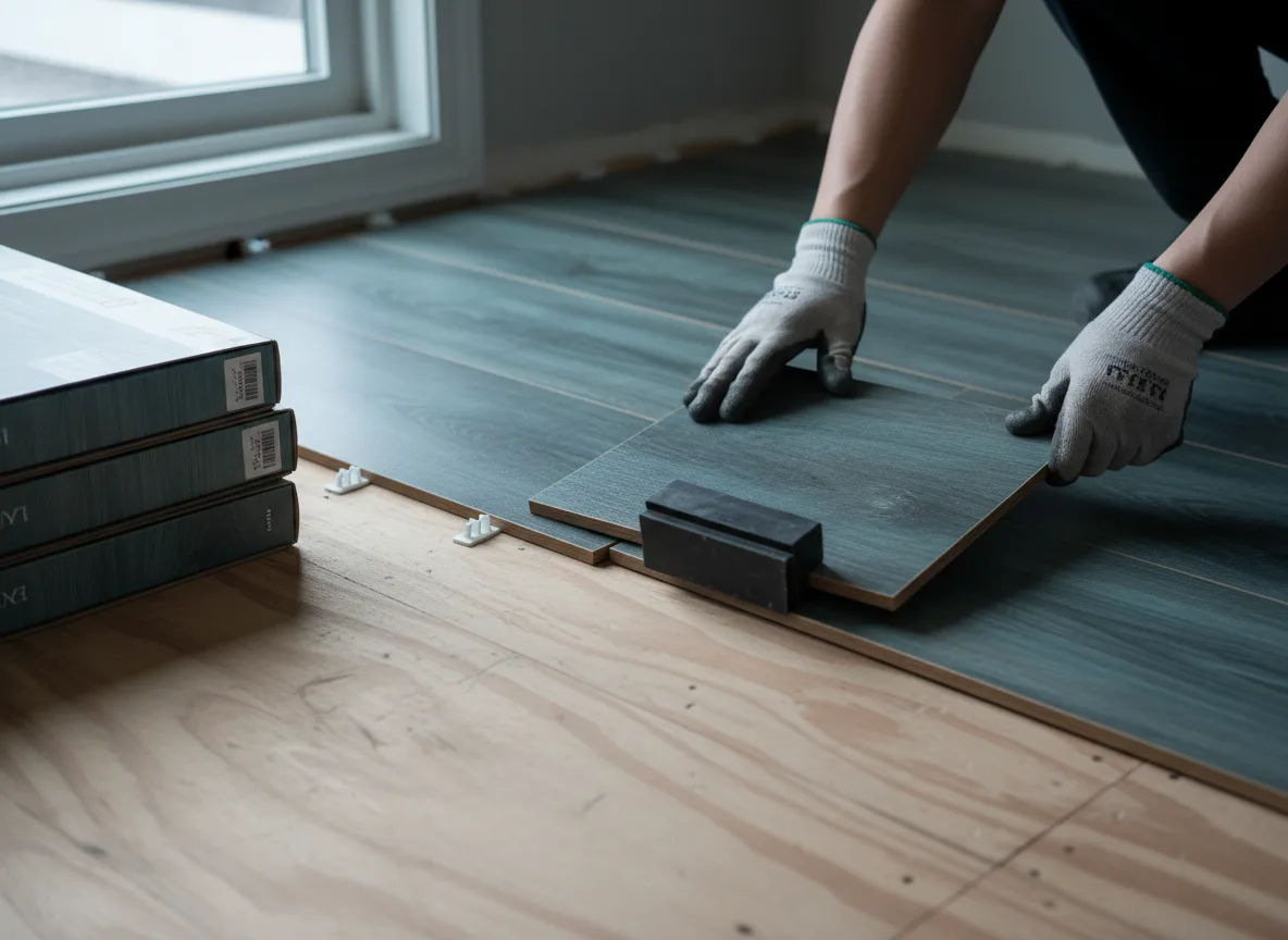 Luxury Vinyl Plank Installation company in Brocket, ND
